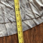 POL  Women’s Blouse Tunic Top Size Small Sage Green Grey Waffle Tie Dye Oversized Photo 4