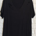 Hippie Chic  holey cut choker v-neck oversized soft‎ Photo 0