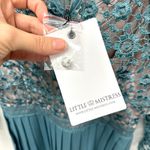 Little Mistress  Crochet & Pleated Midi Dress Size‎ 2 Photo 7