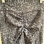 Zyia  Active Butt Scrunch 7/8 High Rise Leggings Blue Stone Leopard Women’s 6-8 Photo 3