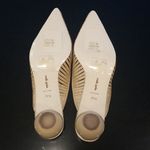 Cult Gaia ππ Alia Mule Sculptural Ball Heel Pointed Toe Natural Raffia EU 39.5 Photo 15