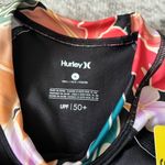 Hurley New Women’s  Floral Long Sleeve Rash Guard Photo 2