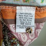 Johnny Was NEW Tibby Jaime Long Sleeve Floral Silk Midi Dress Size Small Photo 7