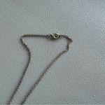 Silver "M" Necklace Photo 1