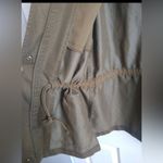Hinge  Seattle Army Green Utility Jacket Size S like new shape Photo 2