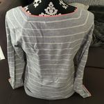Gap  Gray Striped Sweater Size Small Photo 4