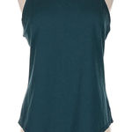 NWOT Large All in Motion Athletic Tank Top Gym Workout Yoga School Teal Blue Photo 0