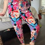 Anthropologie Women’s Extra Small Anita Floral Balloon Viscose Jogger Pants Photo 0