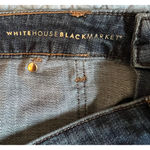 White House | Black Market Jeans Womens Size 14 Blue Straight Crop Pockets Studs Photo 1