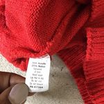 Anthony Sicari Women Holiday Christmas Sweater Sz. 14 Ugly Christmas Sweater Red Photo 4