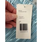 L’IDÉE NWT Le Salon Pant Summer Blue Pleated Satin Pants Size 8 Photo 6