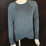 Athleta Dark Teal Crisscross Long Sleeve Top (XS) Photo 2