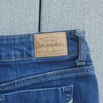  Cuffed Hem Dark Wash Jean Shorts | Aeropostale Jean Shorts Photo 7