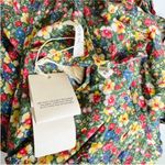 Doen Charleston midi dress green floraL NEW Size XS Photo 10