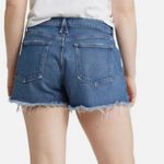 Good American  Good '90s Cutoff Denim Shorts GNIS602T Blue645 size 15 Photo 1