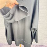 Spanx  Perfect Length Dolman Sweatshirt Size 1X Black‎ Lounge to Street Wear Photo 6