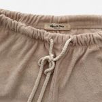 Mikey & Joey Cream Terry Ruffle Shorts – Soft Girl Lounge Aesthetic (Size S) Photo 2
