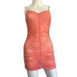 Free People  intimates small sheer ruched mini bodycon slip dress sexy lingerie Photo 2