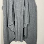 Matilda Jane  Grey Sleeveless Open Cardigan Size Small Photo 4