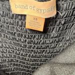 Band of Gypsies Strapless Floral Black Jumpsuit Photo 5