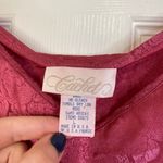 Vintage CACHET Burgundy Slip Dress Nightgown Size Large Satin Sheen Red Photo 3