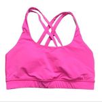 Lululemon Paris Pink Energy Sports Bra Size 4 Photo 0