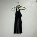 Free People Black Friday Fever Halter Mini Slip Dress Sz S Photo 1