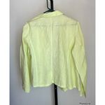 Chico's Lime Green Button-Up Blazer Size 1 / Medium Photo 1