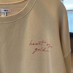 Amuse Society “Heart of Gold” Sweatshirt Photo 1