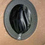 Leather Brown Fedora Hat Photo 5