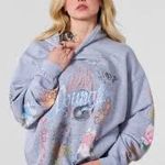 YoungLA Hoodie Women’s Grey Gray Size undefined Photo 0