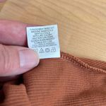 Stitch & Pine Sweet Ribbed Crop Top Orange Size XL Photo 5