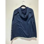 Nike Dry Fit hoodie womens size L navy logos Photo 3