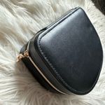 Faux leather travel jewelry organizer Black Photo 2