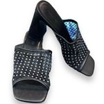 Open Edit Sienna Sandal Black Size 8.5 Women's Slip On Photo 5