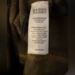 Max Studio  women's size M green plaid Cowl Neck Long Sleeve Waffle Knit sweater Photo 3