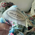 VINTAGE Early 1990's Floral Dress Open Back cottagecore prairie garden RARE Photo 11