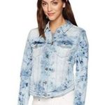 William Rast  Sussex Tye Dye Cropped Denim Jacket Size XS Photo 1