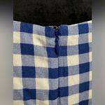 EUC Sam and Jess Blue and White Gingham Drop Sleeves Babydoll Dress size medium Photo 5