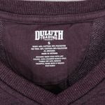 Duluth Trading Company Duluth Trading Sweatshirt Womens Small V-Neck Plum Purple Photo 3