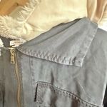 Young Fabulous and Broke | Aviator Bomber Zip Jacket Detachable Faux Fur | Medium Photo 4