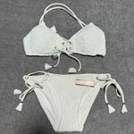 Victoria's Secret Victoria’s Secret white Smoked Bikini Set Photo 0