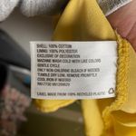 Knox Rose  Size S Yellow Dress Mini Flutter Sleeve Gauzy Tired Inlet Lace Boho Photo 6