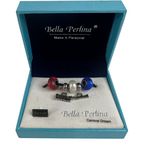 Bella Perlina Carnival Cruise Dream Ship Charms Whale Tail Original Box RARE Silver Photo 1