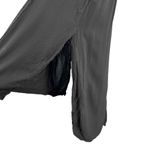 Anthropologie T.La Tunic Top Black Short Sleeve High Slit Womens Small Photo 5