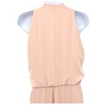 Ralph Lauren Lauren Georgette Halter Sleeveless Midi Dress V-Neck Pink Size 6 Photo 5