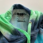 By Samii Ryan | BSR Logo Multicolor Tie Dye Hoodie Sweatshirt Small Blue Photo 5