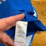 Adelyn Rae  Women’s Medium Blue Floral Tropical Sonia One Shoulder Dress Vaca Photo 11