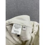 Pistola  Women's Denim Jeans Distressed Skinny Size 29 Solid White Ankle Zip Photo 2