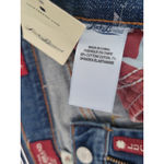 Lucky Brand  Sweet Crop Women's size 10/30 Dark Wash Blue Denim Strech Jeans Photo 9